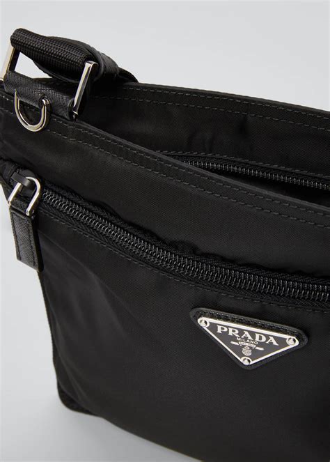 black prada cross body|prada nylon crossbody small.